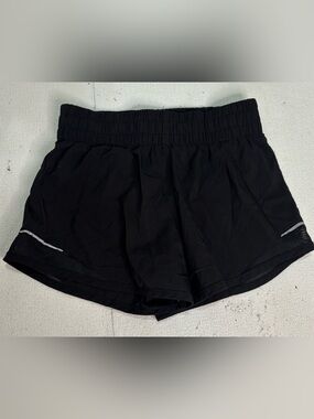 Athletic Works Black Kids Medium 7/8 Running Shorts